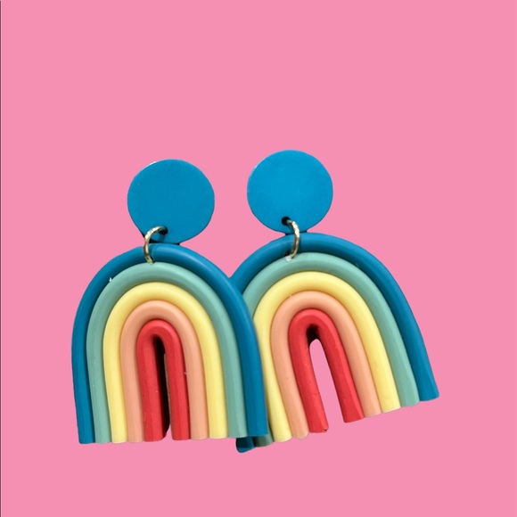 Rainbow Earrings - Picture 1 of 1